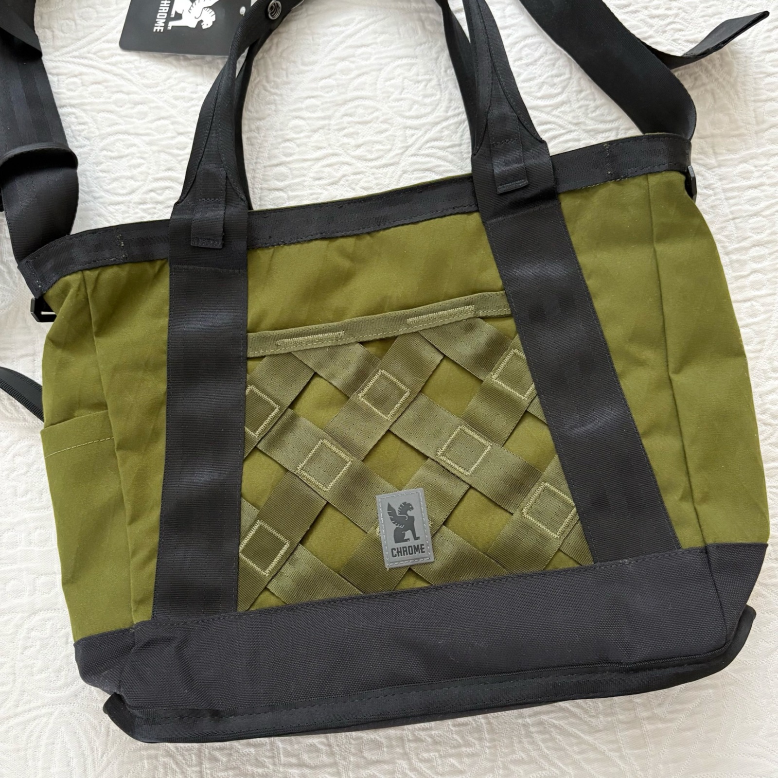 Chrome Industries Barrage Office Tote 16l, Moss X Black — image 2 of 8